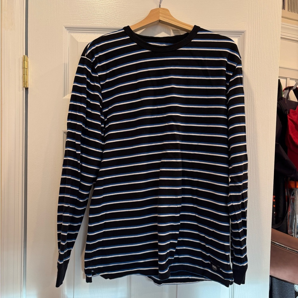 NWOT Vans Striped Long-Sleeve Shirt